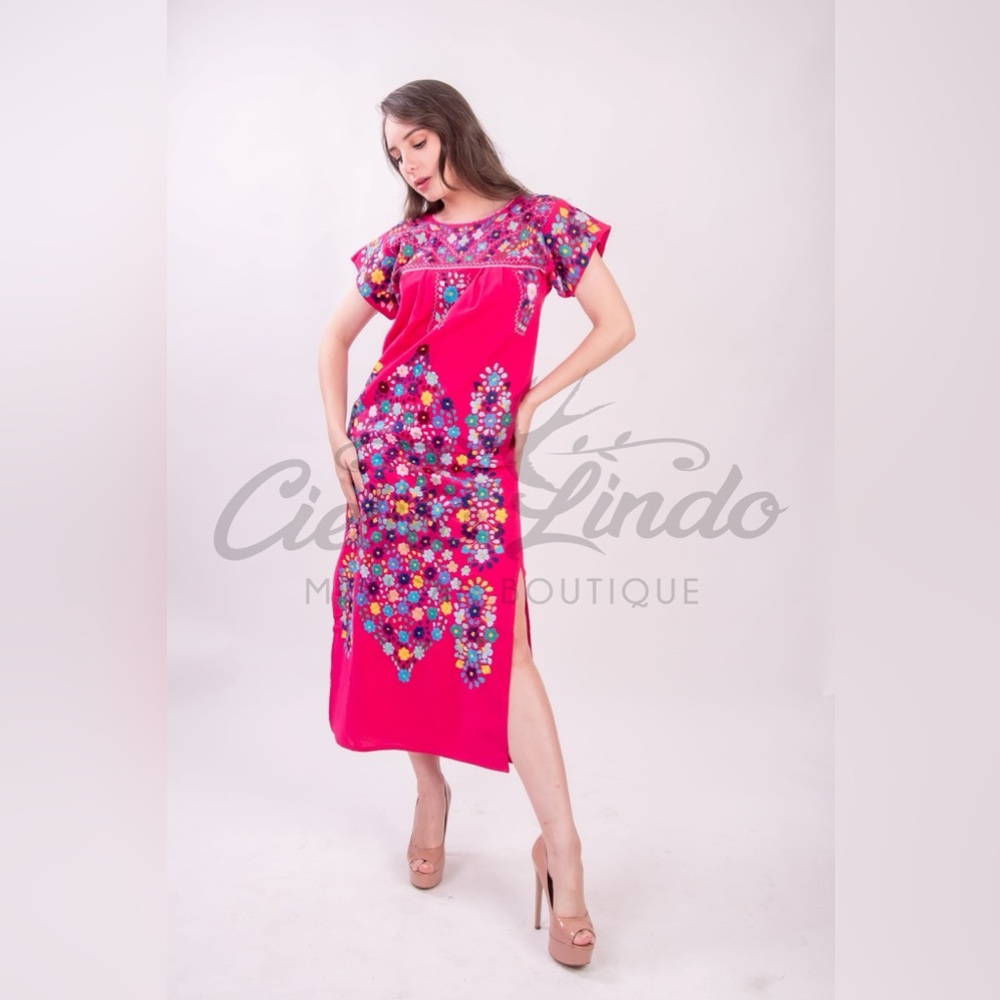 Stunning Maxi Hot Pink Paraiso Dress